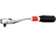 Тріскачка YATO YT-0730: квадрат 1/4", L= 155 мм, 72T, вигнута ручка - зображення 2