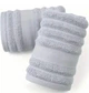 Прeмиальный набoр полотенец SOFT Strip 3шт (1 банное+2 для лицa/рук) YourFind 100% Коттон-МАХРА. Мягкие, легкие, супервпитывающие, Серый - изображение 5
