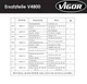 Гайковерт пневматичний Vigor 1/2" 1200 Нм (V4800) - зображення 7