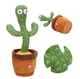 Танцюючий кактус Dancing Cactus повторює звуки навколо 34 см Зелений - зображення 3