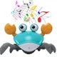 Краб со звуковыми и световыми эффектами Cartoon Crab Голубой - изображение 2