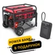 Генератор Alligator бензиновый 6,5кВт (ном 6,0кВт) PG8000 + Power Bank Brevia 20000 mAh - изображение 1