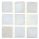 Мозаїка АкваМо біла, блакитна PL25301 White 31.7х31.7 скляна для ванни, душової, басейну за 1 ШТ - зображення 6