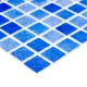 Мозаика АкваМо синяя присыпка PW25203 Blue 31.7х31.7 стеклянная для ванны, душевой,кухни,хамама,бассейна за 1 - изображение 5