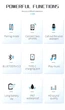 Бездротова мотогарнітура Bluetooth 5.3 для відкритого типу мотоциклетного шолома - изображение 8