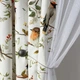 Короткі штори з пташками з білим тюлем для кухні Adagio Windows Decor для карнизу 1,5-2м, Занавіски - фіранки з підхватами - изображение 2