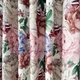 Короткі яскраві квіткові штори Гортензія для кухні Adagio Windows Decor у розмірах 1,4 х1,7м -2шт, Занавіски - фіранки з підхватами - изображение 2