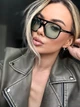 Солнцезащитные очки No Brand авиатор Casual зеленые с черным - изображение 7