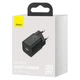 Мережевий зарядний пристрій Baseus Super Si Quick Charger 1C 25W EU Black (CCSP020101) - изображение 7