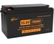 Акумулятор Jsdsolar J24100 LiFePO4 25.6 В 100 Ач з підтримкою Bluetooth та BMS - зображення 2