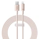 Кабель Baseus Habitat Series Fast Charging Cable Type-C to iP 20W 2m Wheat Pink (P10360201421-01) - зображення 1