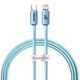 Кабель Baseus Gem Fast-Charging Data Cable USB-C to iP 20W 2m Galaxy Blue (P10373001311-01) - зображення 1
