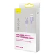 Кабель Baseus Explorer Series Fast Charging Cable with Smart Temperature Control USB to iP 2.4A 1m Purple (CATS010005) - зображення 6