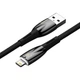 Кабель Baseus Glimmer USB Type A - Lightning 2 м Black (CADH000301) - изображение 5
