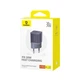 Мережевий зарядний пристрій 1x Type-C з швидкою зарядкою GaN5 Fast Charger 30W блок живлення фіолетовий, Baseus (P10162504523-00) - зображення 5