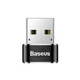 Адаптер Baseus USB Male To Type-C Female Adapter Converter Black (CAAOTG-01) - зображення 1
