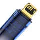 Кабель Baseus Explorer Series Auto Power-Off Fast Charging Data Cable USB to IP 2.4A 2m Blue (CATS000503) - зображення 3