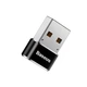 Адаптер Baseus USB Male To Type-C Female Adapter Converter Black (CAAOTG-01) - зображення 4
