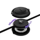 Кабель Baseus Free2Draw Retractable Crystal Fast Charging Data Cable USB to M+L+C 3.5A 1.1m Cluster Black (P10368700111-02) - зображення 3