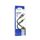 Кабель Перехідник Type-C to Mini Jack 3.5mm BOROFONE BL19 Type-C - 3.5mm AUX (чорний) 1 метр - зображення 3