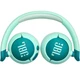 Наушники беспроводные для детей JBL Junior 320BT (JBLJR320BTGRN) зеленые - изображение 4