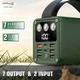 УМБ Зовнішній акумулятор повербанк power bank konfulon A28Q 60000mAh 6USB/Type-C, QC/PD, 22.5W/5A, Ліхтар - зображення 8