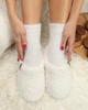 Тапочки домашние тедди закрытые Белый Maybel 38-39 (3468_3) - изображение 3