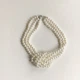 Масивне намисто з перлів «Vintage Glamour» Honey Fashion Accessories білий (120271) - зображення 6