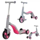 Самокат-велобег Best Scooter 3в1 Розовый с педалями JT 90601 - изображение 1