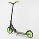 Самокат 2-х колесный Best Scooter черно-салатовый 21478 - изображение 3