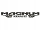 Наклейка на Авто / Грузовики / Фуры / Стекло / Кузов " Renault - Magnum - наклейка на капот " черный цвет - изображение 1