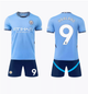 Форма футбольна дитяча Haaland (Холанд) 9 Manchester city 24/25, р. 26 зріст 140-145см. голуба - изображение 4