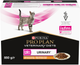 Упаковка вологого дієтичного корму для дорослих котів Purina Pro Plan Veterinary Diets UR ST/OX Urinary для розчинення струвітних каменів з куркою 10x85 г (7613035613331/8445290093592) - зображення 4