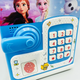 Электронная копилка сейф с отпечатком пальца и кодовым замком Money Safe WF-3002 Frozen синяя (D-2019091968) - изображение 3