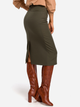 Spódnica ołówkowa damska Stylove S171 XL Khaki (5903068443688) - obraz 2