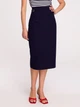 Spódnica ołówkowa damska Stylove S297 M Granatowa (5903887661591) - obraz 1
