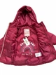 Куртка Threadgirls TGGD05901 демісезонна єврозима подовжена з капюшоном бордова 86-92 см - зображення 3