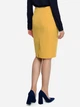 Spódnica ołówkowa damska Stylove S131 XXL Żółta (5903068423802) - obraz 2
