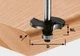 Фреза профільна HW S8 D42/R6 з опорним підшипником хвостовик 8 мм Festool 491131 - зображення 1