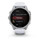 Смарт-годинник GARMIN Fenix 8 43mm AMOLED Silver with Whitestone Silicone Band (010-02903-00) - зображення 7