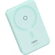 Портативный аккумулятор с беспроводной зарядкой Baseus Magnetic Bracket 2-in-1 Wireless Charger and Holder 20W 5000mAh (P10064101333-00) Mint - изображение 4