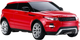 Машинка Rastar Range Rover Evoque 1:24 Красный (4540093) - изображение 2