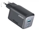 Зарядний пристрій ANKER GaNPrime 100W, 3 порти (QC 4.0, 2×PD 3.0) зі складаною вилкою - зображення 1