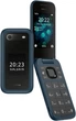 Телефон 2.8'' Nokia 2660 Flip / 48/128Mb / 4G / 2-SIM / Bluetooth 4.2 / FM / SD-слот / Камера 0.3Мп / 1450мАг / S30+ / Англійська мова / Синій Б/В - зображення 2