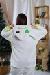 Пижама кигуруми My Kigu Женская Теплая Аниме Nahida Genshin Impact Геншин Импакт Нахида Белый размер L 165-175 см (111841) - изображение 7
