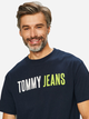 T-shirt Tommy Jeans Tjm Tommy Jeans Tee DM0DM05550 S Black Iris (8719705465138) - obraz 4