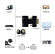 Конвертер перехідник HDMI to VGA Converter 1080P Black - изображение 3