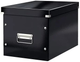 Pudełko do przechowywania Leitz Click & Store Cube Storage Box Medium 32 x 31 x 36 cm Black (LTZ61080095) - obraz 1