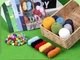 Набор для вязания игрушек лягушка жираф сова пингвин, вязанные игрушки своими руками для начинающих (3277) - изображение 6