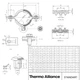 Хомут Thermo Alliance Standart 3/4" із чорною гумою (D26-30 мм) SD10020B - зображення 2